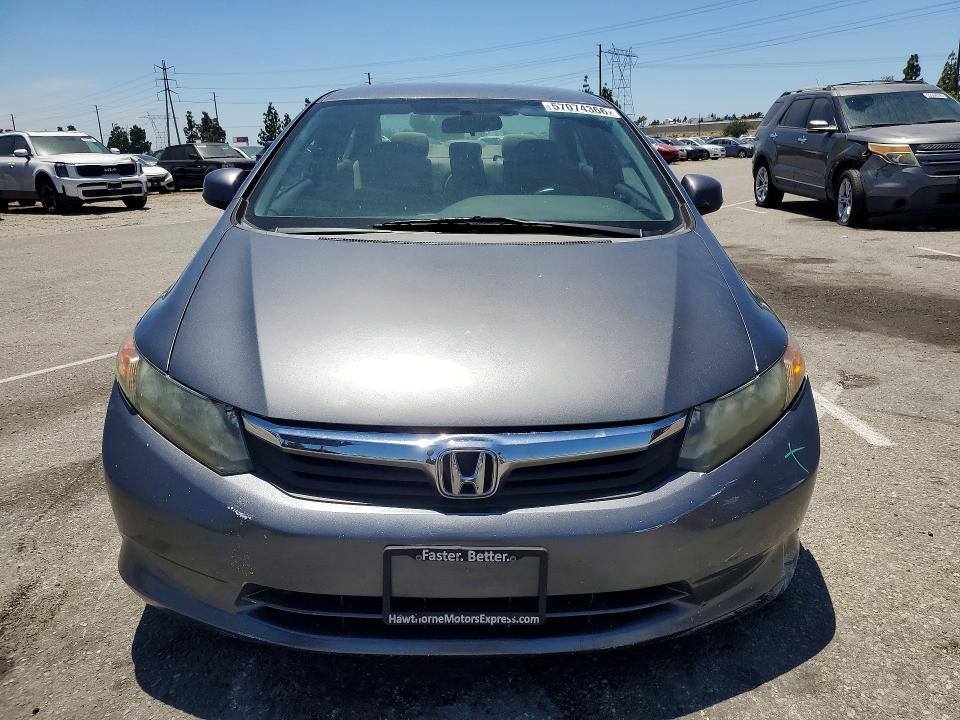 Photo 5 from auction – 2012 HONDA CIVIC with VIN 2HGFB2F5XCH322309