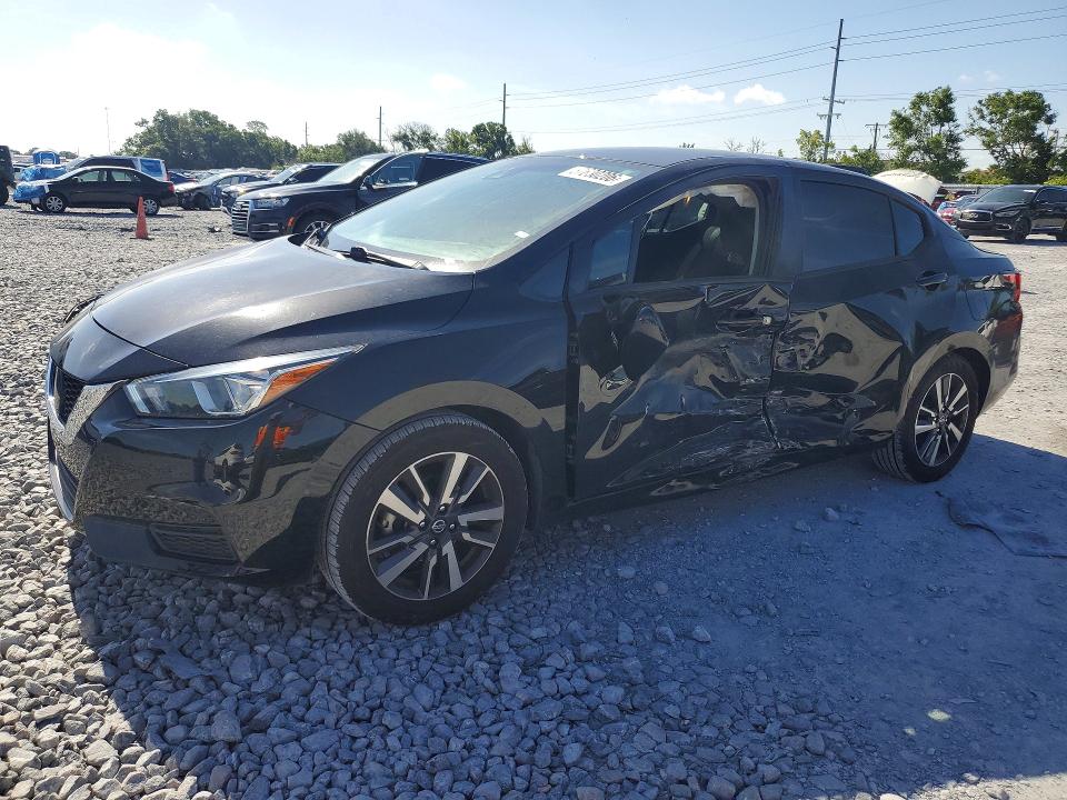 NISSAN VERSA 2021 with VIN 3N1CN8EVXML833317 - Photo from auction