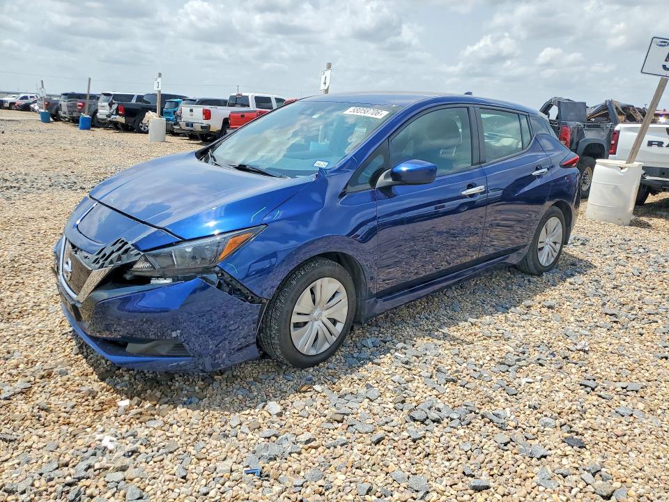 NISSAN LEAF 2021 with VIN 1N4AZ1BV2MC555079 - Photo from auction