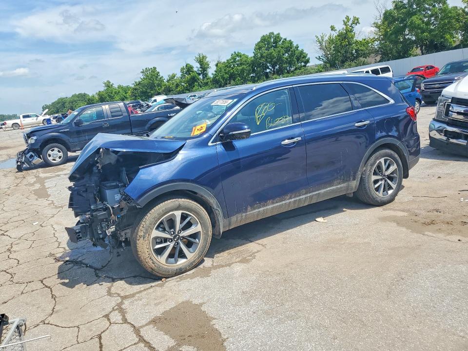 KIA SORENTO 2019 with VIN 5XYPH4A59KG469044 - Photo from auction