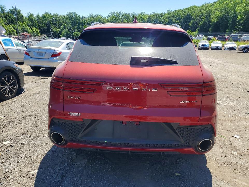 Photo 6 from auction – 2023 GENESIS GV70 with VIN KMUMCDTC7PU115880