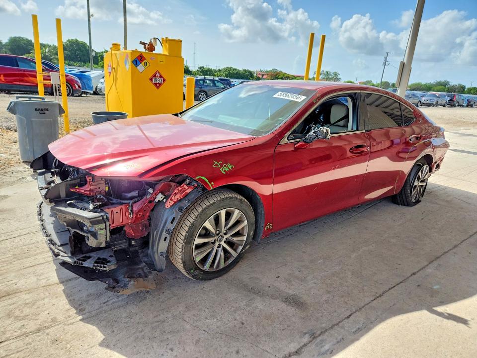 LEXUS ES 350 2021 with VIN 58ACZ1B16MU096735 - Photo from auction