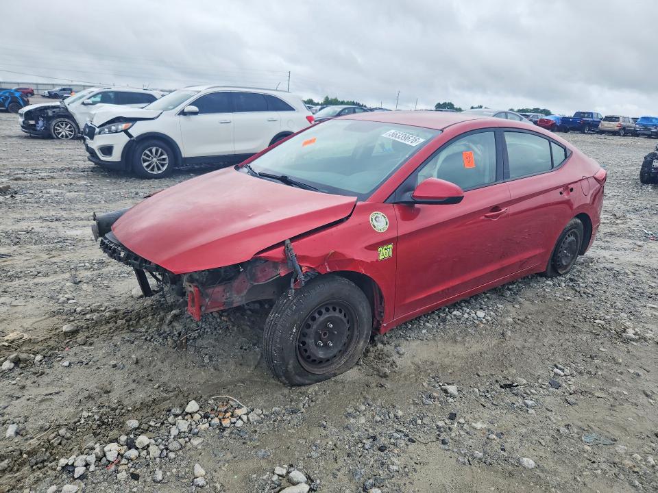 HYUNDAI ELANTRA 2017 with VIN 5NPD74LF6HH102082 - Photo from auction