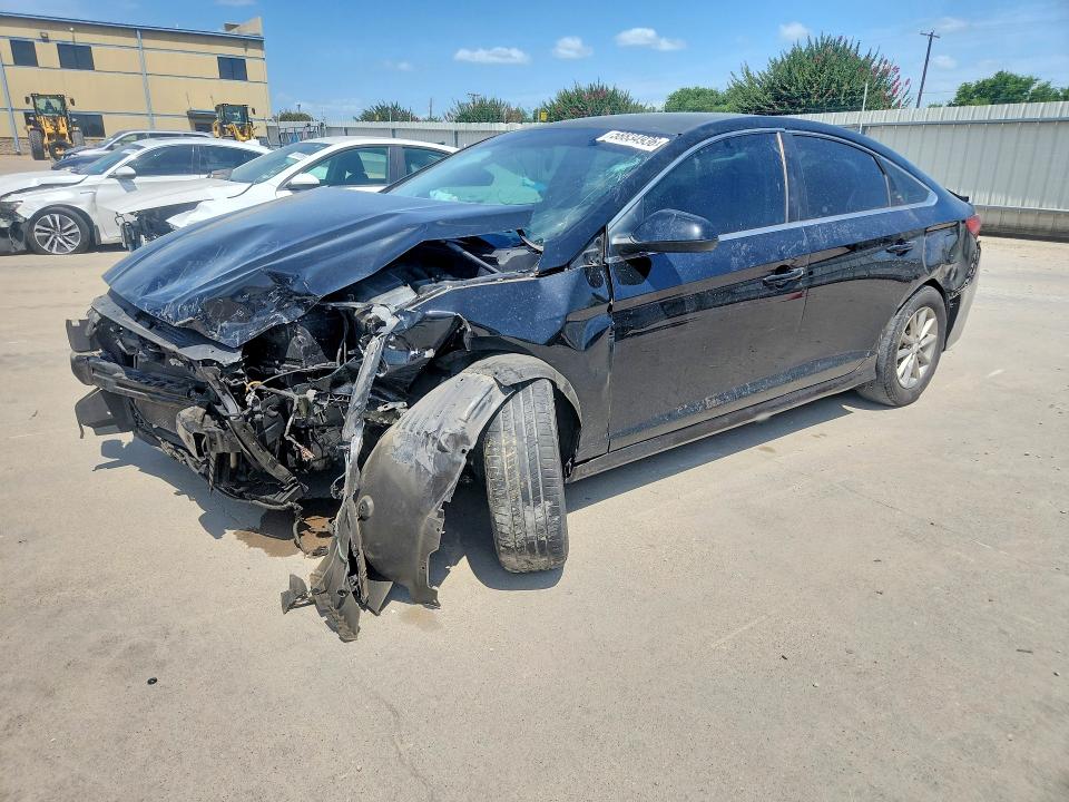 HYUNDAI SONATA 2018 with VIN 5NPE24AF9JH716149 - Photo from auction