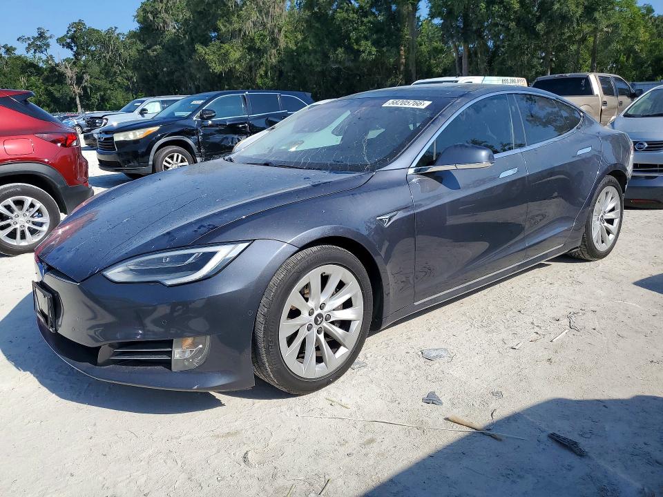 TESLA MODEL S 2017 with VIN 5YJSA1E21HF232447 - Photo from auction