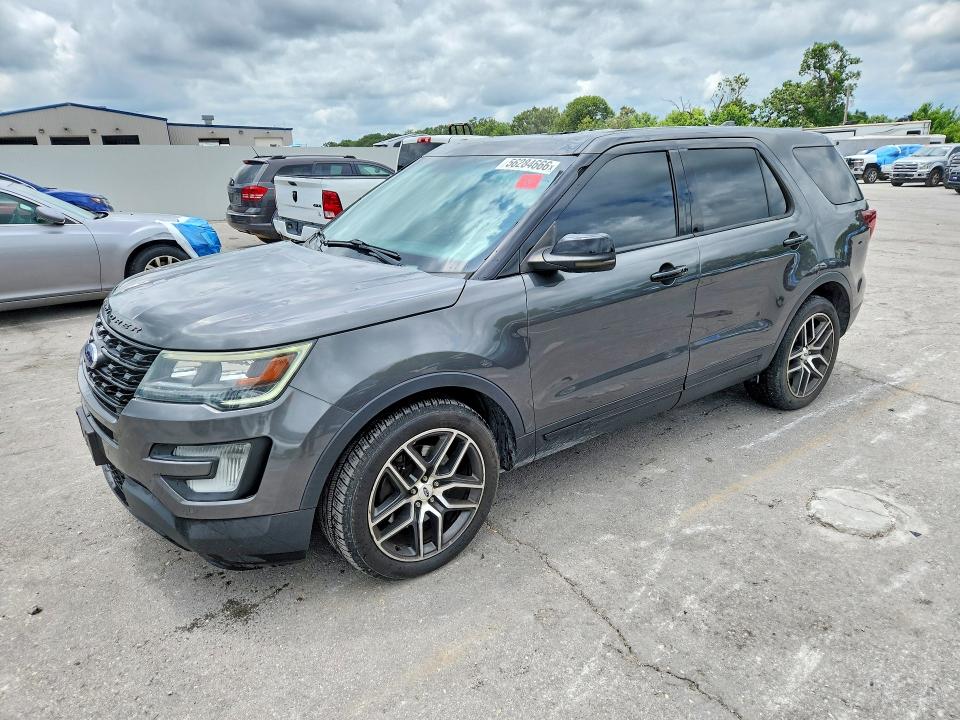 FORD EXPLORER 2017 with VIN 1FM5K8GT8HGB06418 - Photo from auction
