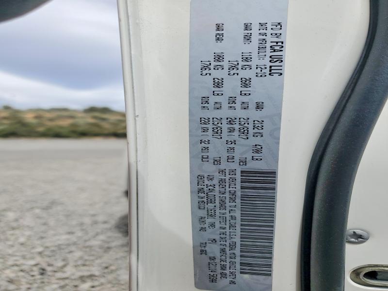 Photo 14 from auction – 2020 JEEP COMPASS with VIN 3C4NJDDB8LT163301