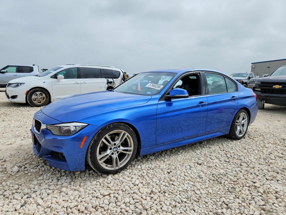 BMW 328 2015 with VIN WBA3D3C5XFK157412 - Photo from auction