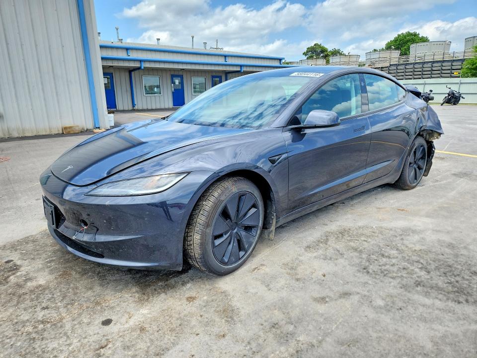 TESLA MODEL 3 2024 with VIN 5YJ3E1EBXRF801337 - Photo from auction