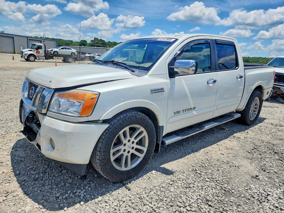 NISSAN TITAN 2015 with VIN 1N6BA0ED2FN506665 - Photo from auction