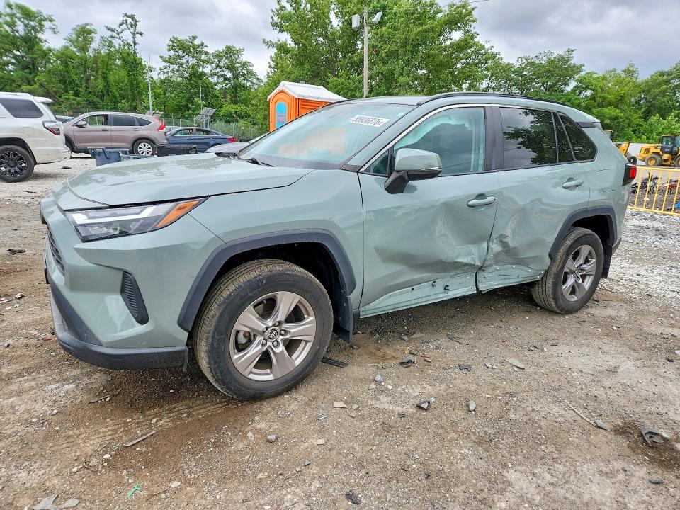 TOYOTA RAV4 2022 with VIN 2T3P1RFV0NW279035 - Photo from auction
