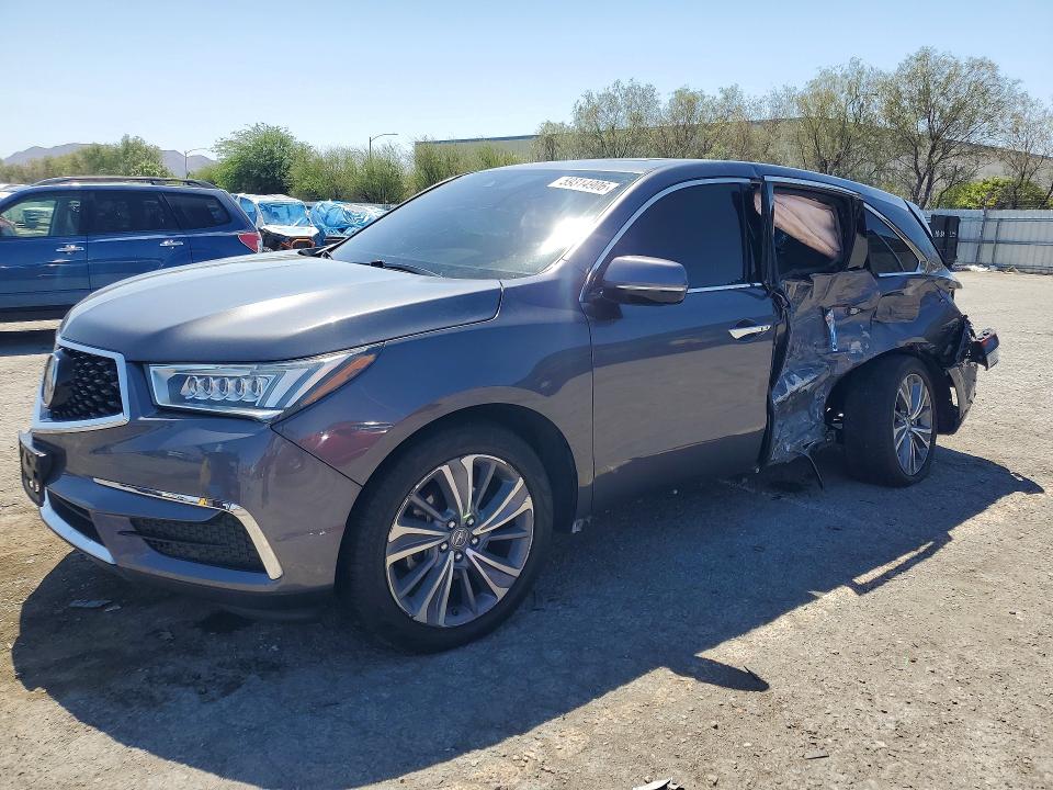ACURA MDX 2017 with VIN 5FRYD4H51HB037391 - Photo from auction