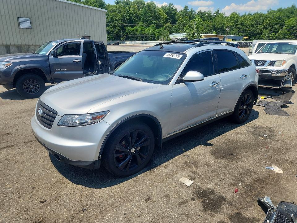 INFINITI FX35 2008 with VIN JNRAS08WX8X206601 - Photo from auction