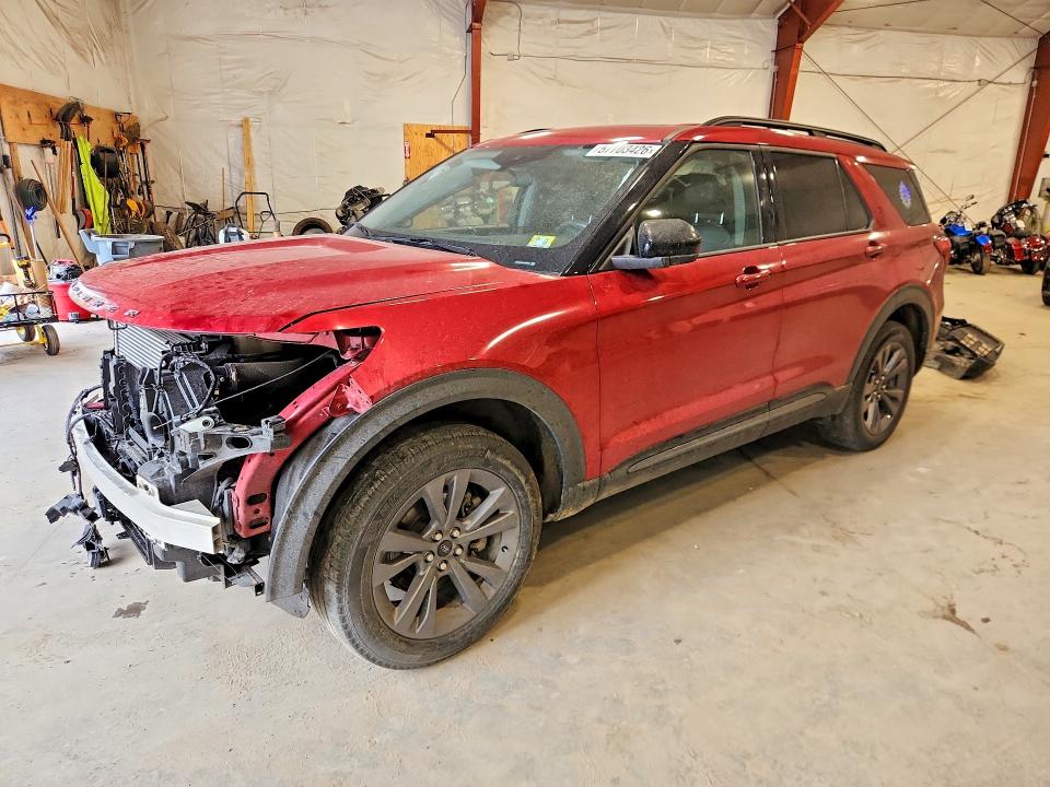 FORD EXPLORER 2023 with VIN 1FMSK8DH9PGB05683 - Photo from auction