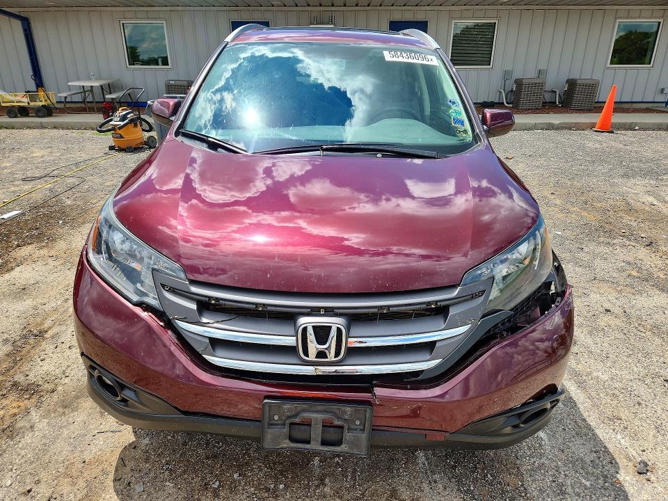 Photo 5 from auction – 2013 HONDA CR-V with VIN 5J6RM3H74DL037551
