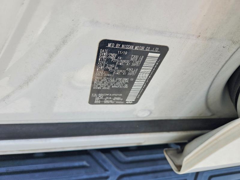 Photo 14 from auction – 2020 INFINITI QX80 with VIN JN8AZ2NF3L9702109