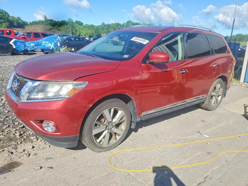 NISSAN PATHFINDER 2013 with VIN 5N1AR2MM6DC626249 - Photo from auction