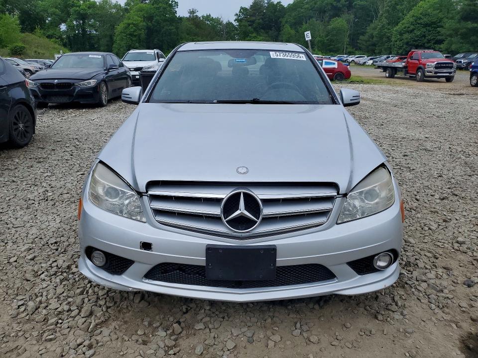 Photo 5 from auction – 2010 MERCEDES-BENZ C with VIN WDDGF8BBXAR119767