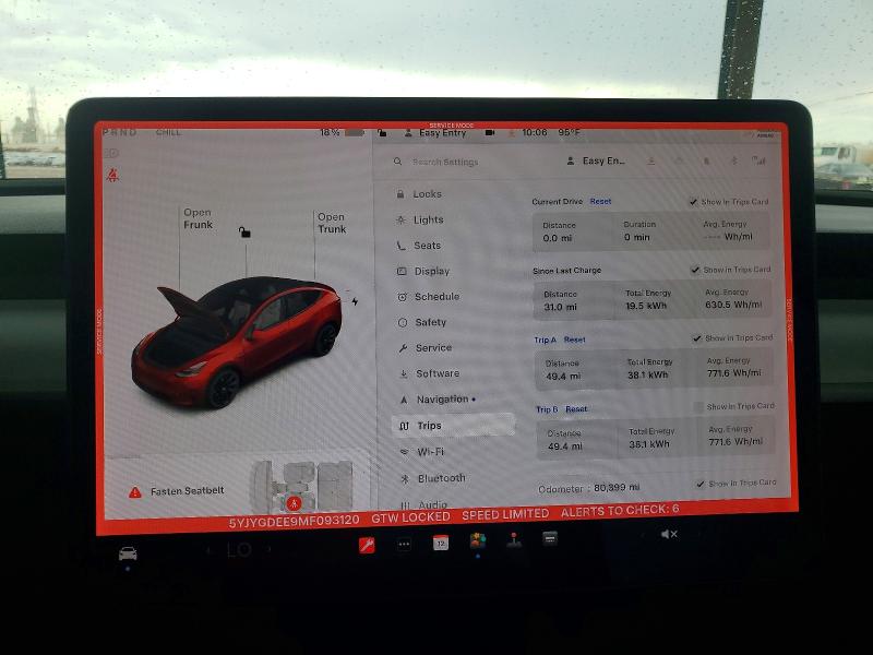 Zdjęcie 9 z aukcji – 2021 TESLA MODEL Y z VIN 5YJYGDEE9MF093120
