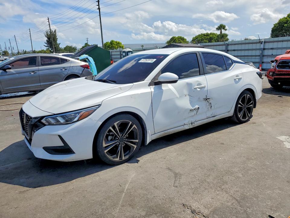 Photo 1 from auction – 2022 NISSAN SENTRA with VIN 3N1AB8BV2NY207527