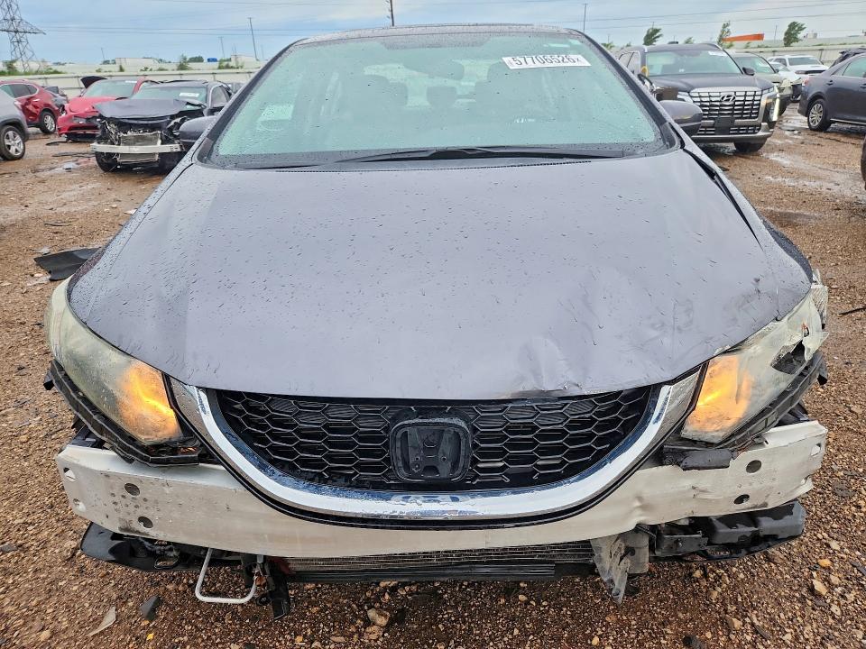 Photo 5 from auction – 2015 HONDA CIVIC with VIN 2HGFB2F80FH502848