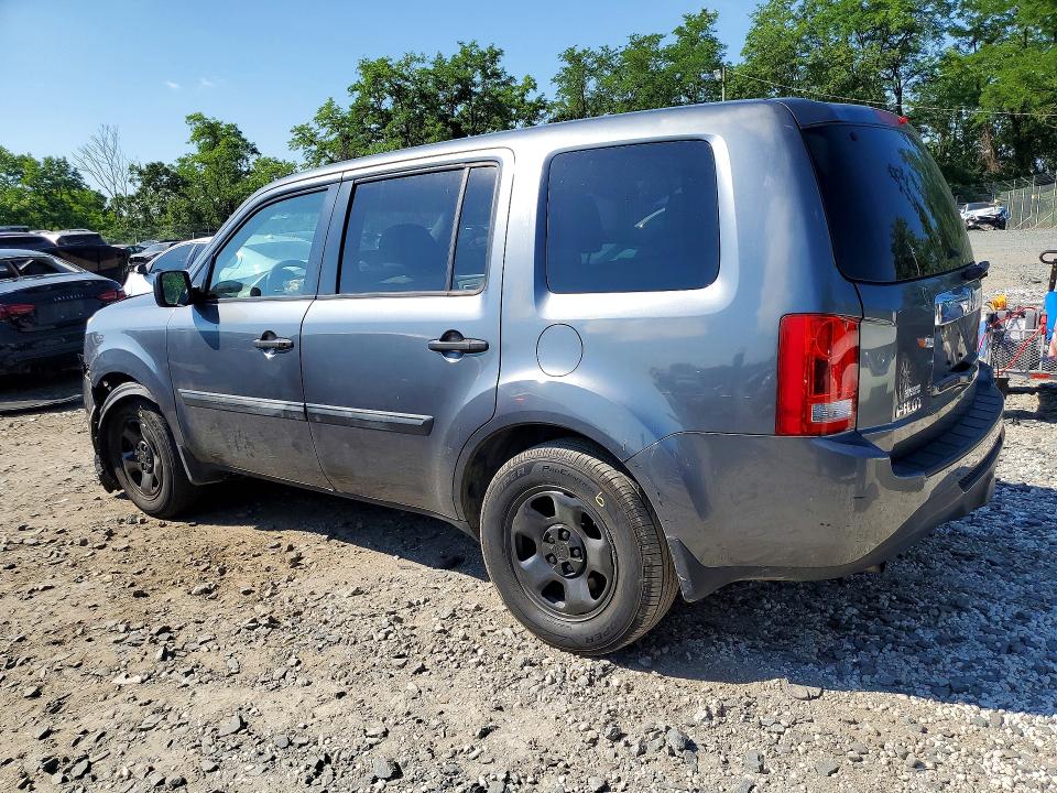 Photo 2 from auction – 2013 HONDA PILOT with VIN 5FNYF4H23DB014352