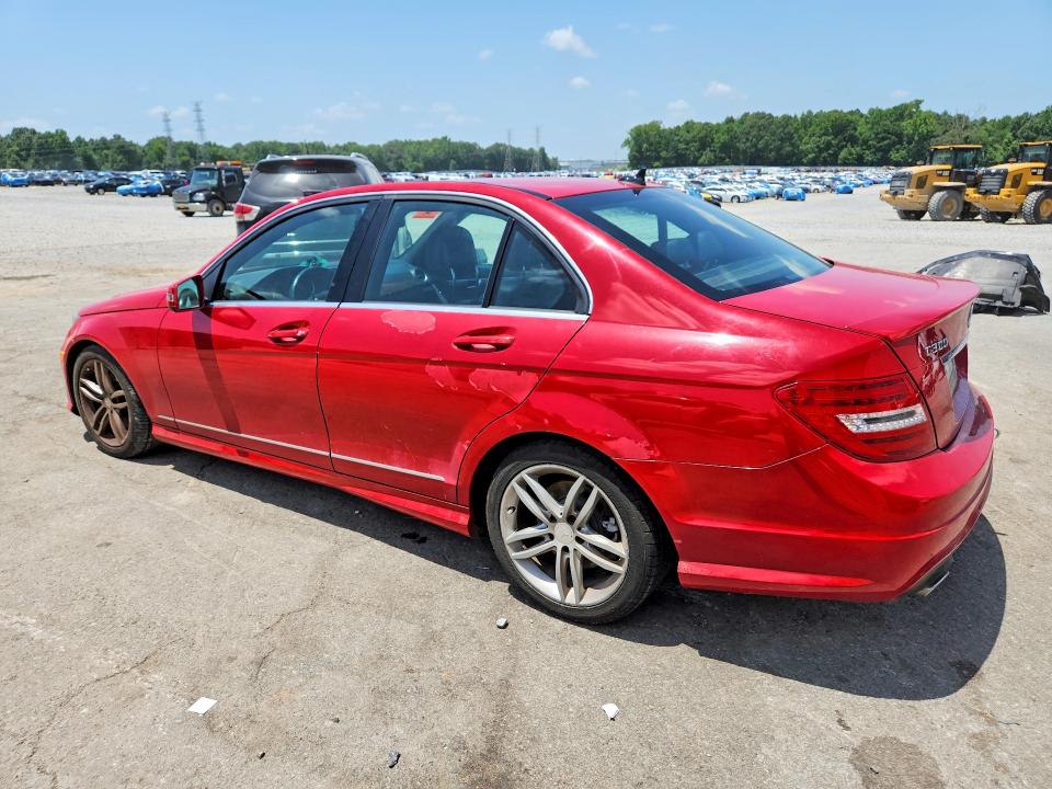 Photo 2 from auction – 2014 MERCEDES-BENZ C with VIN WDDGF8AB8EA928562