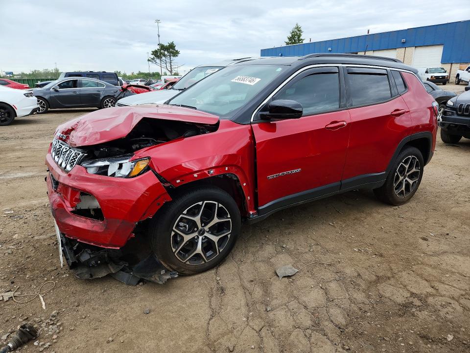 JEEP COMPASS 2025 with VIN 3C4NJDCN4ST586029 - Photo from auction