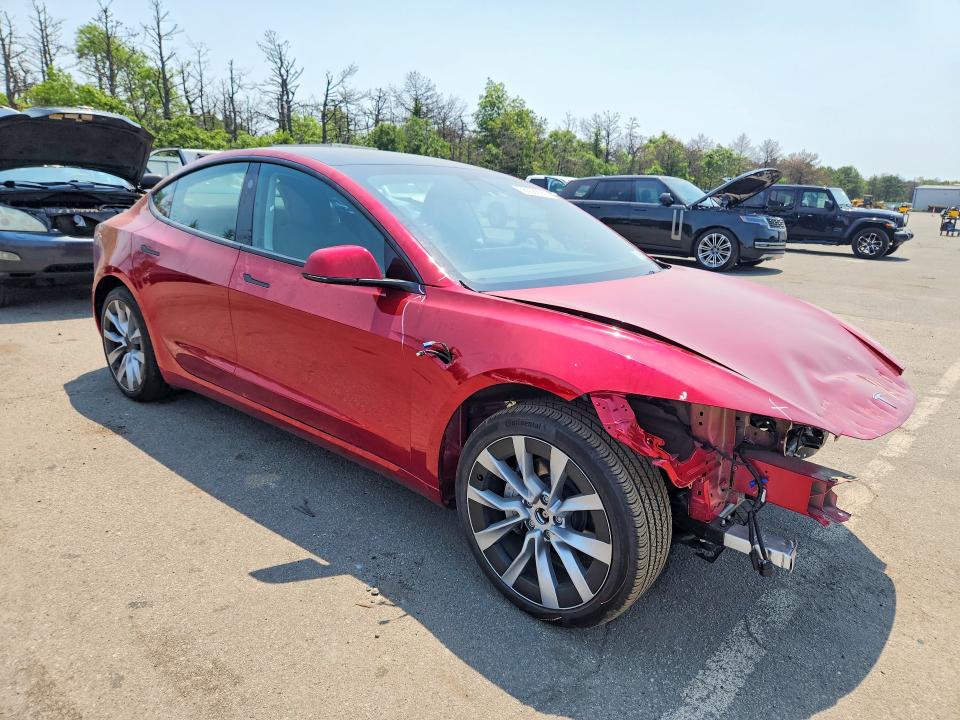 Photo 4 from auction – 2024 TESLA MODEL 3 with VIN 5YJ3E1EB7RF823991