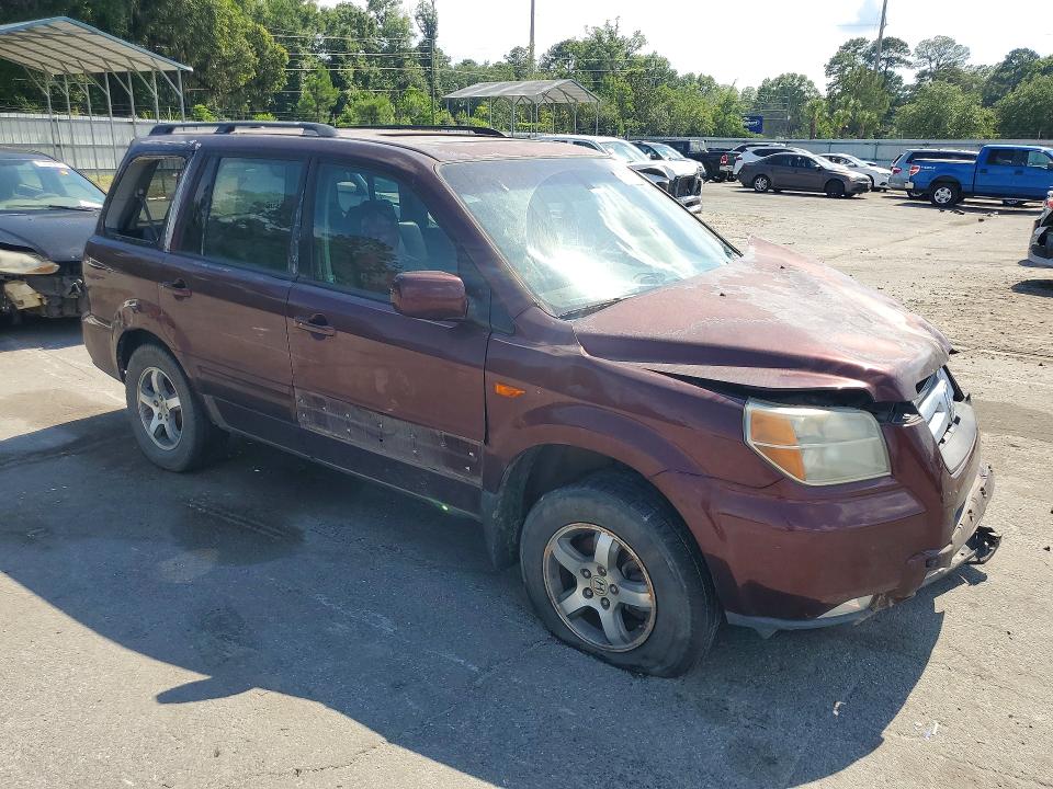 Photo 4 from auction – 2007 HONDA PILOT with VIN 5FNYF28627B032255