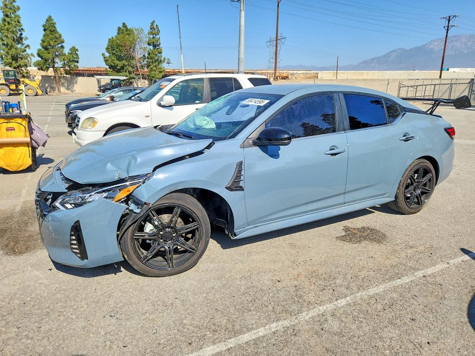 NISSAN SENTRA 2025 with VIN 3N1AB8DV8SY428431 - Photo from auction
