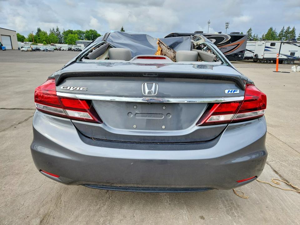 Photo 6 from auction – 2013 HONDA CIVIC with VIN 2HGFB2F63DH533586