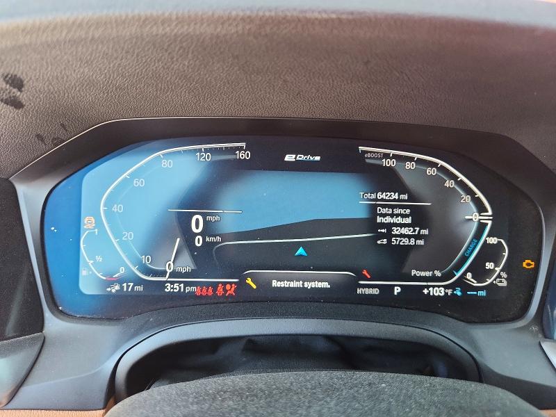 Photo 9 from auction – 2022 BMW 330E with VIN 3MW5P7J09N8C44037