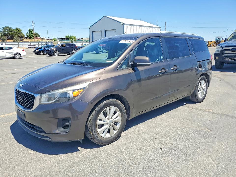 KIA SEDONA 2015 with VIN KNDMB5C10F6033681 - Photo from auction