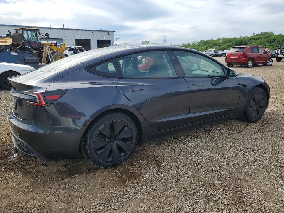 Фото 3 с аукциона – 2024 TESLA MODEL 3 с VIN 5YJ3E1EA7RF772435