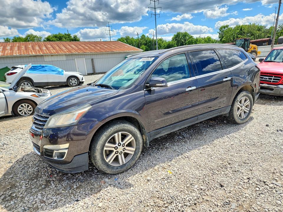 CHEVROLET TRAVERSE 2015 with VIN 1GNKVHKD4FJ127739 - Photo from auction