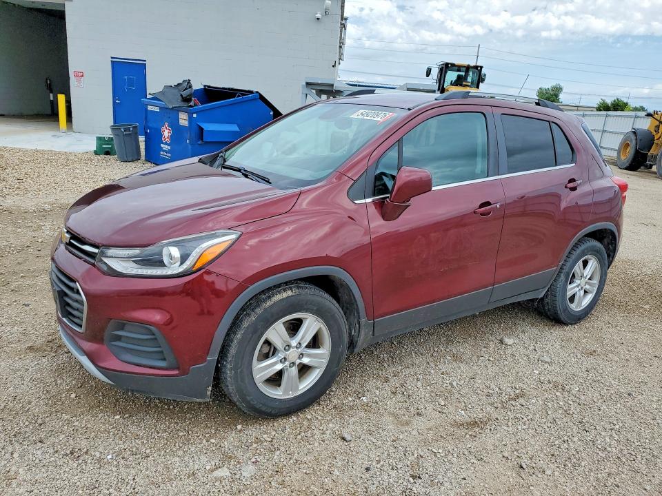 CHEVROLET TRAX 2017 with VIN 3GNCJLSB3HL209474 - Photo from auction