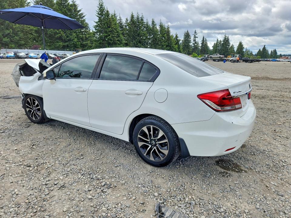 Photo 2 from auction – 2013 HONDA CIVIC with VIN 19XFB2F88DE038487
