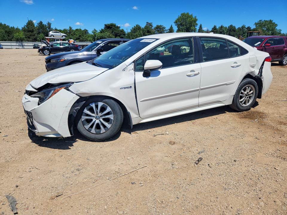 TOYOTA COROLLA 2021 with VIN JTDEAMDE7MJ009424 - Photo from auction