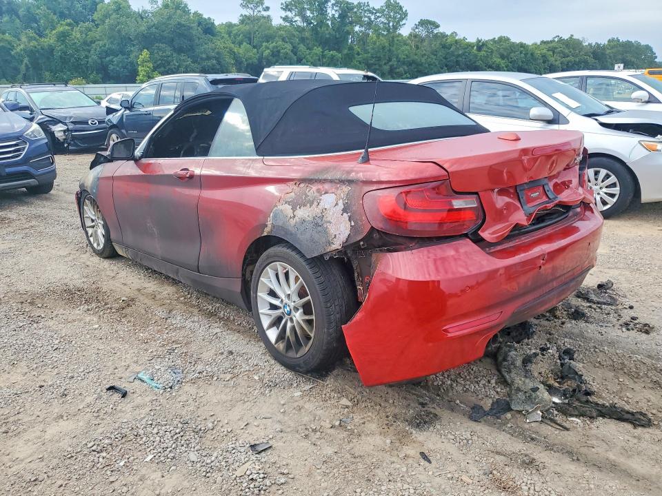 Photo 2 from auction – 2016 BMW 228 with VIN WBA1K9C57GV321666
