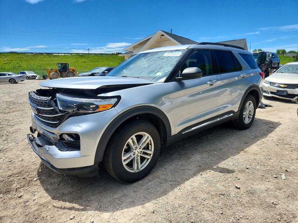 FORD EXPLORER 2021 с VIN 1FMSK8DH8MGC00649 - Снимка от търг