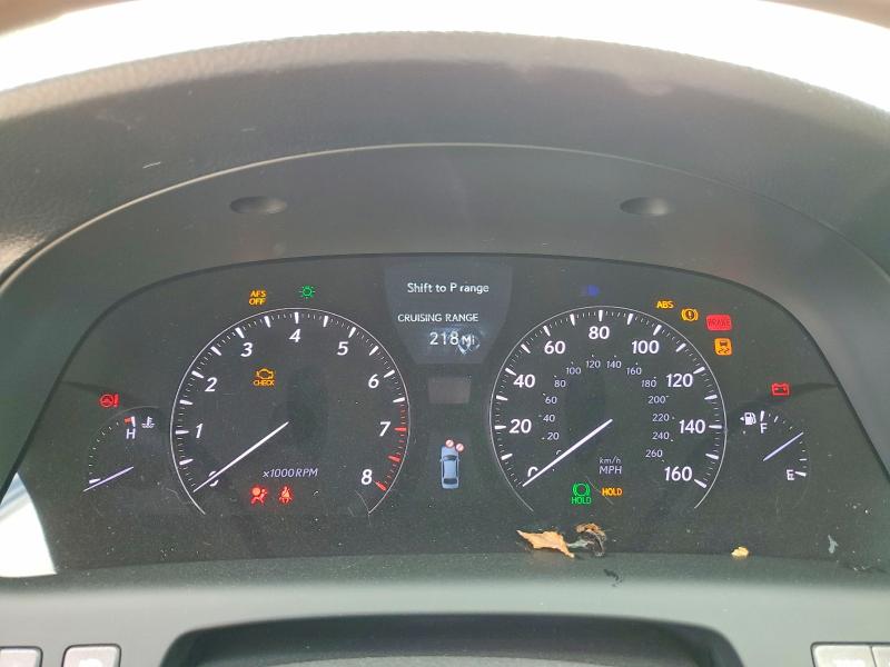 Photo 9 from auction – 2010 LEXUS LS with VIN JTHCL5EF3A5005596