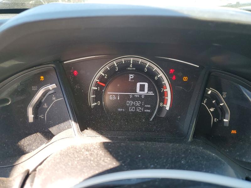 Photo 9 from auction – 2016 HONDA CIVIC with VIN 19XFC2F55GE219893