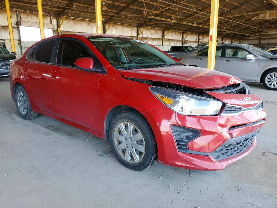Photo 4 from auction – 2022 KIA RIO with VIN 3KPA24AD8NE466183