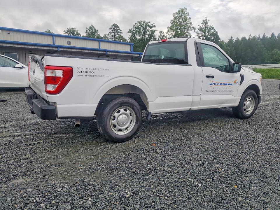 Photo 3 from auction – 2021 FORD F150 with VIN 1FTMF1CB0MKD71897