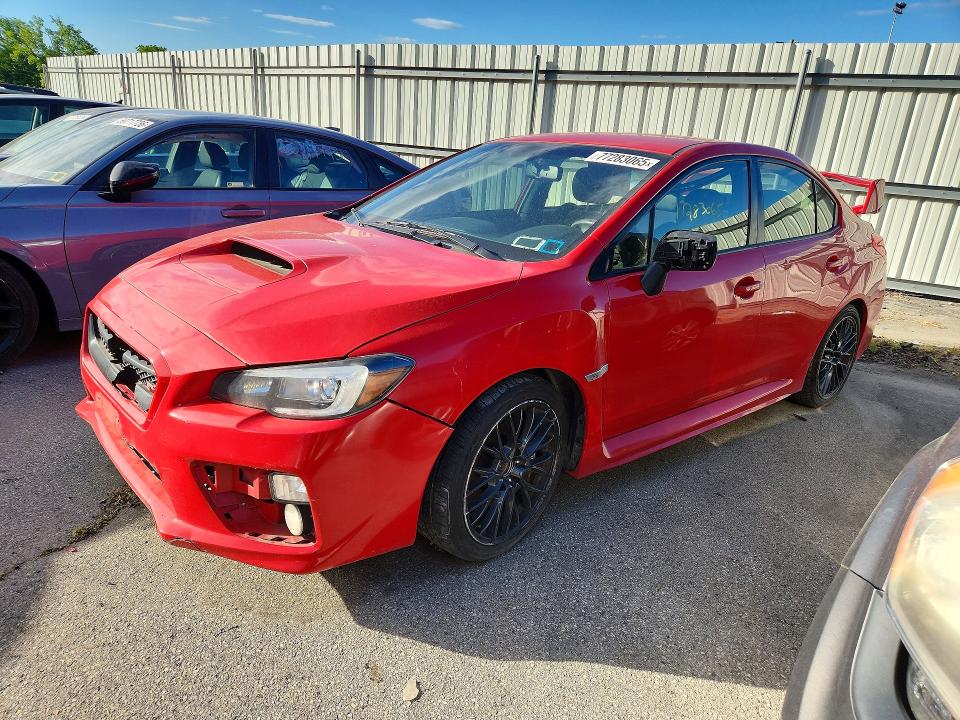 SUBARU WRX 2016 with VIN JF1VA2M6XG9834205 - Photo from auction