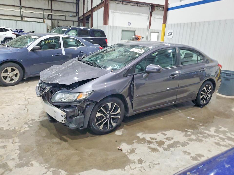 HONDA CIVIC 2014 with VIN 19XFB2F80EE011625 - Photo from auction