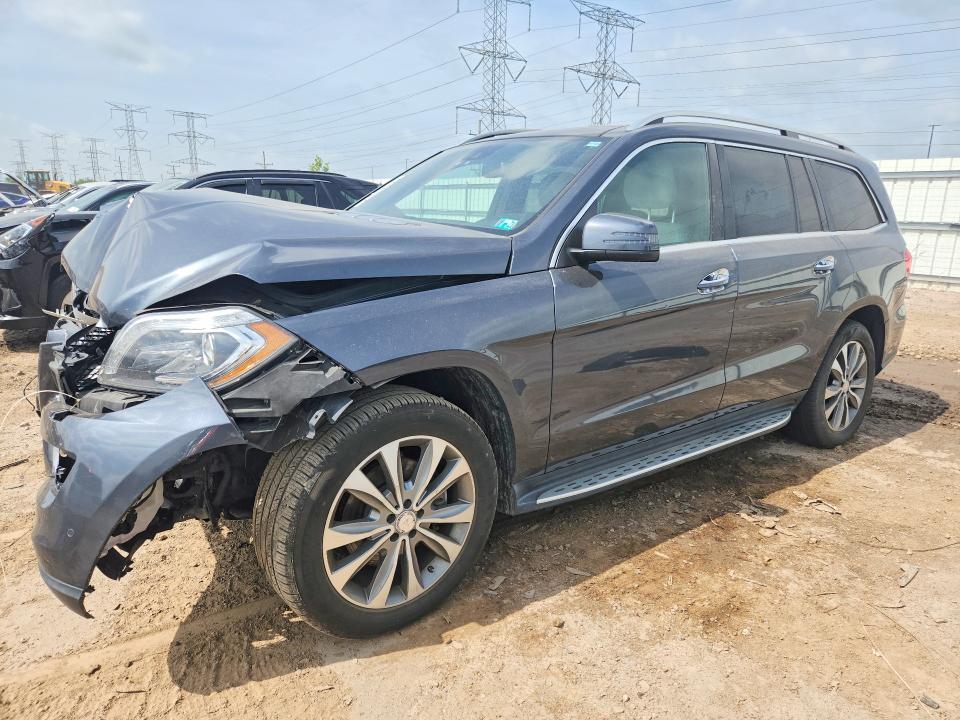 MERCEDES-BENZ GL 2015 with VIN 4JGDF2EE6FA516071 - Photo from auction
