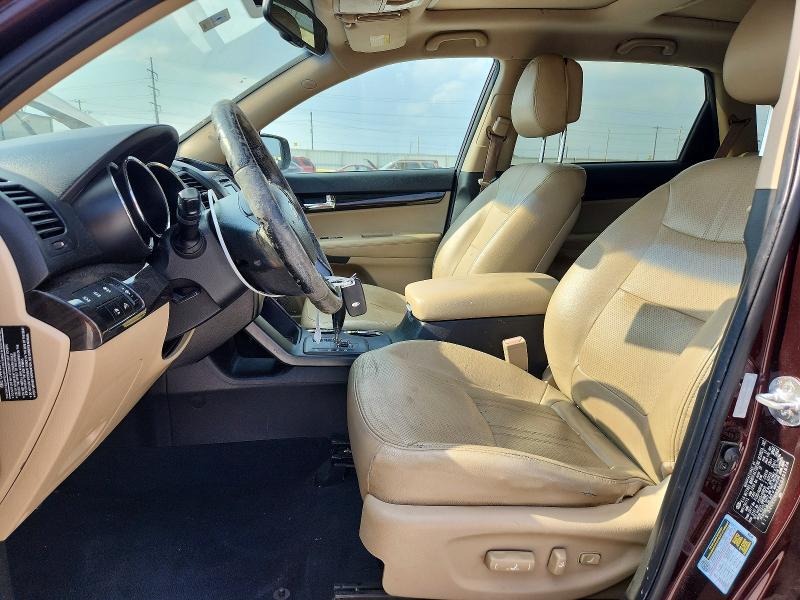 Photo 7 from auction – 2012 KIA SORENTO with VIN 5XYKU4A20CG201674