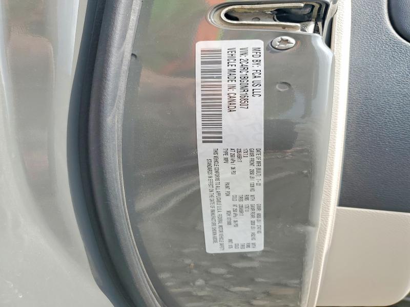 Photo 14 from auction – 2022 CHRYSLER PACIFICA with VIN 2C4RC1BG0NR168507